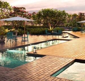 Swimming Pool in 2 BHK Apartment at Sobha Crescent, Sector 63a – for Sale