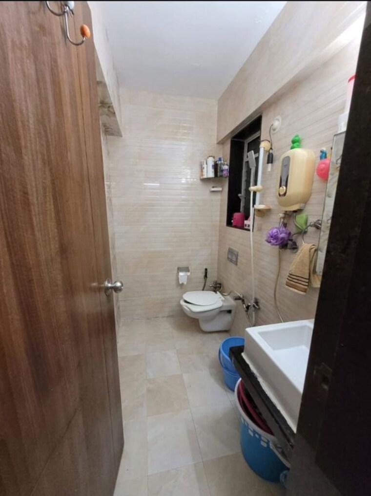 Bathroom, micro-srishti 1 Bedroom 525 Sq.Ft. Apartment In Bhandup West Mumbai 10268393