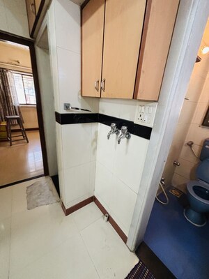 Attached Bathroom in 1 BHK Apartment at Swapna Mahal CHS, Mulund West – for Sale