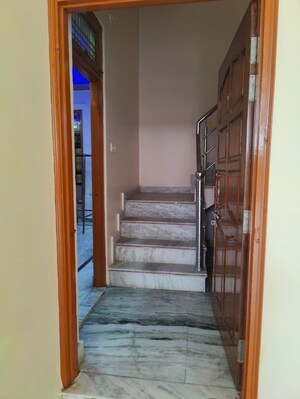 Staircase in 2 BHK Independent House at Gomti Nagar – for Rent