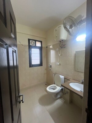 Bathroom in 3 BHK Apartment at Raheja Atlantis, Sector 31 – for Rent