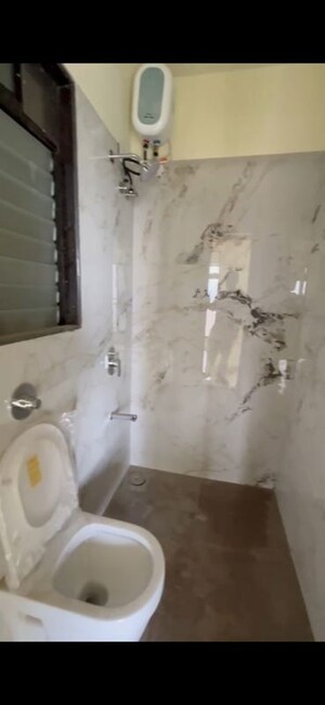 Attached Bathroom in 1 BHK Apartment at Oxford Navrang Crystal, Goregaon West – for Rent