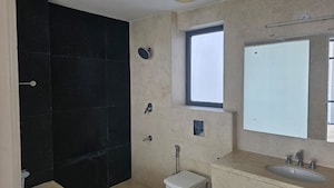 Bathroom in 3 BHK Apartment at Unitech The Close North, Sector 50 – for Rent