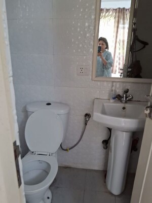 Bathroom in 2 BHK Apartment at Ip Extension – for Rent