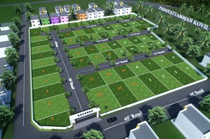  Plot – Exterior View View at Singaperumal Koil - for Sale