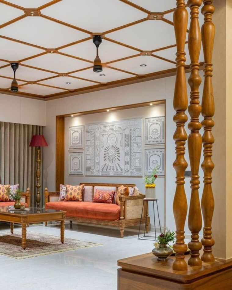 Living Room, mysore road 4 Bedroom 1200 Sq.Ft. Villa In Mysore Road Bangalore 10268486