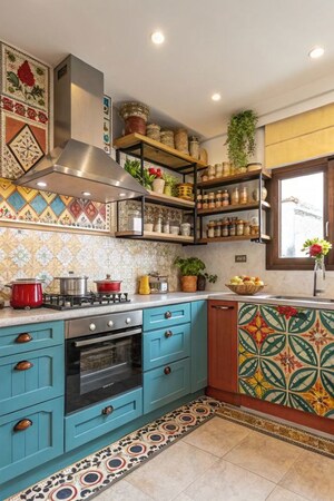 Kitchen in 4 BHK Villa at Mysore Road – for Sale