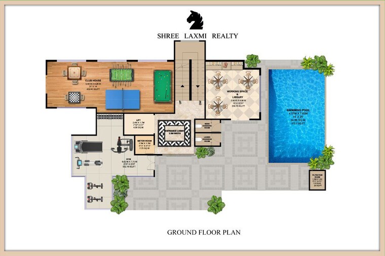 Floor Plan, dombivli east 1 Bedroom 600 Sq.Ft. Apartment In Dombivli East Thane 10268485