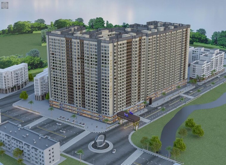 Exterior View, av-pearl 1 Bedroom 1015 Sq.Ft. Apartment In Virar East Palghar 10268513