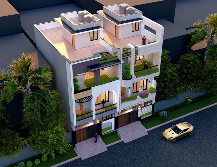 Team Area, ansal-golf-villas 4 Bedroom 2300 Sq.Ft. Villa In Sushant Golf City Lucknow 10268532