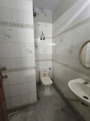 Bathroom in 2 BHK Builder Floor at Vinoba Puri – for Rent