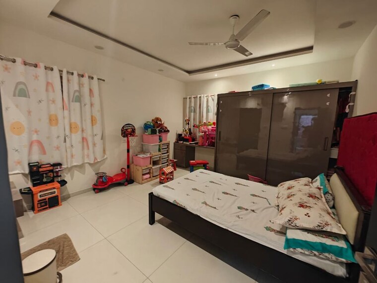 Bedroom, rajapushpa-eterna 3 Bedroom 2300 Sq.Ft. Apartment In Nanakramguda Hyderabad 10268628