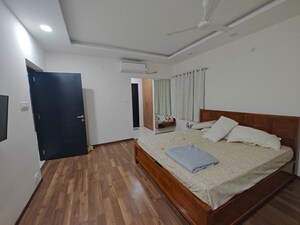Bedroom in 3 BHK Apartment at Rajapushpa Eterna, Nanakramguda – for Rent