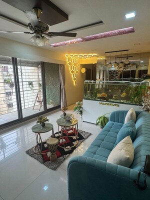 Living Room in 2 BHK Apartment at Kalpataru Yugdharma, Malad West – for Rent