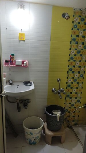 Attached Bathroom in 2 BHK Apartment at Shri Drushti CHS, Kasarvadavali – for Rent