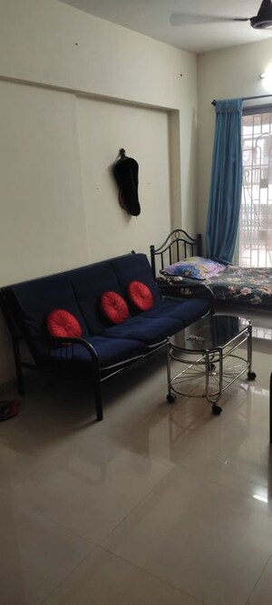 Living Room in 2 BHK Apartment at Shri Drushti CHS, Kasarvadavali – for Rent
