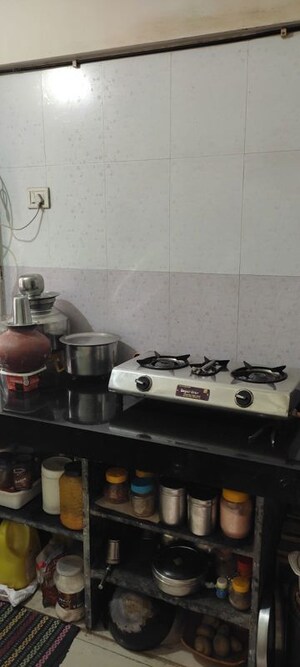 Kitchen in 2 BHK Apartment at Shri Drushti CHS, Kasarvadavali – for Rent
