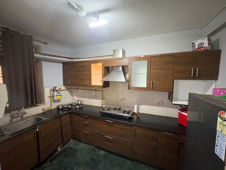 Kitchen, sector 47 1 Bedroom 800 Sq.Ft. Builder Floor In Sector 47 Gurgaon 10268869