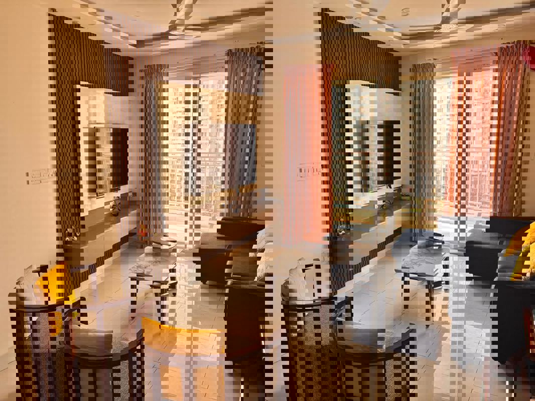 3 BHK + Basement 1634 Sq.Ft. Apartment in Puravankara Palm Beach