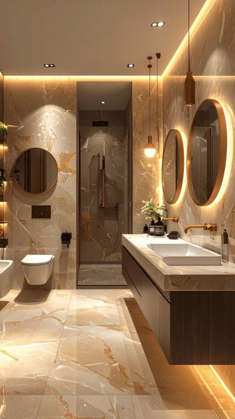 Bathroom, bidadi 3 Bedroom 1200 Sq.Ft. Villa In Bidadi Bangalore 10268976