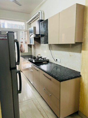 Kitchen in 3 BHK Apartment at Motia Citi Royal Business Park, Ambala Highway – for Rent