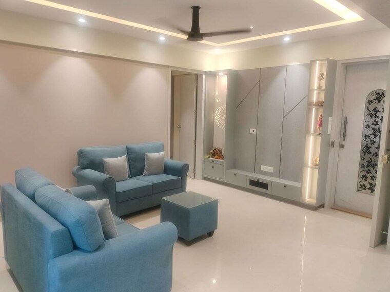Living Room, chordia-solitaire-homes-pashan 2 Bedroom 740 Sq.Ft. Apartment In Pashan Pune 10263694