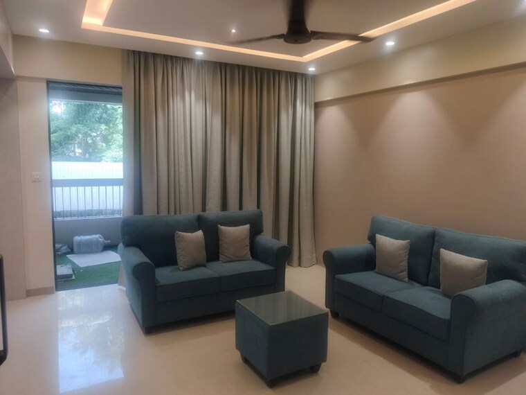 Living Room, chordia-solitaire-homes-pashan 2 Bedroom 740 Sq.Ft. Apartment In Pashan Pune 10263694