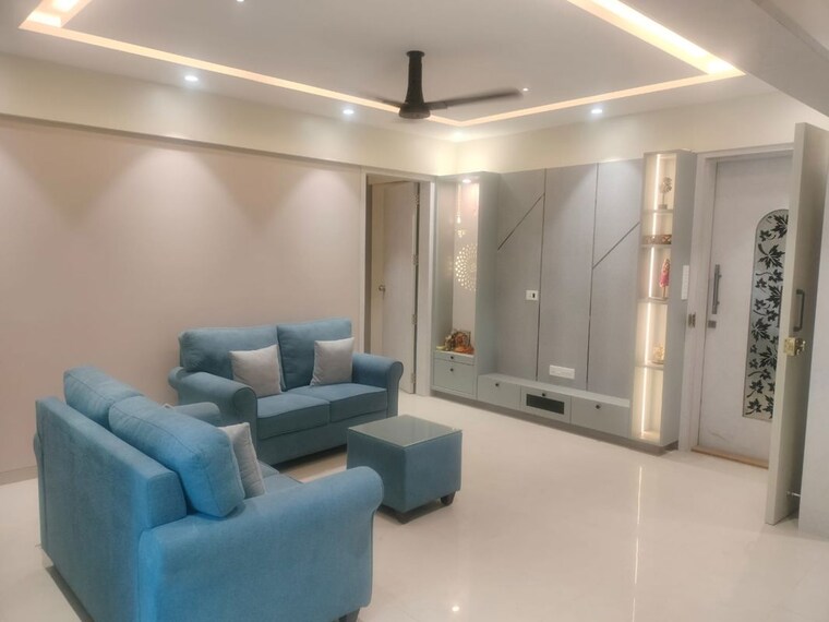 Living Room, chordia-solitaire-homes-pashan 2 Bedroom 740 Sq.Ft. Apartment In Pashan Pune 10263694