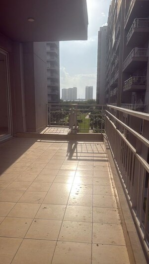 Balcony in 3.5 BHK Apartment at Puri Diplomatic Greens Phase I, Sector 111 – for Rent