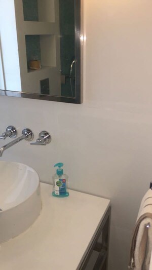 Bathroom in 3 BHK Apartment at Lodha Fiorenza, Goregaon East – for Rent