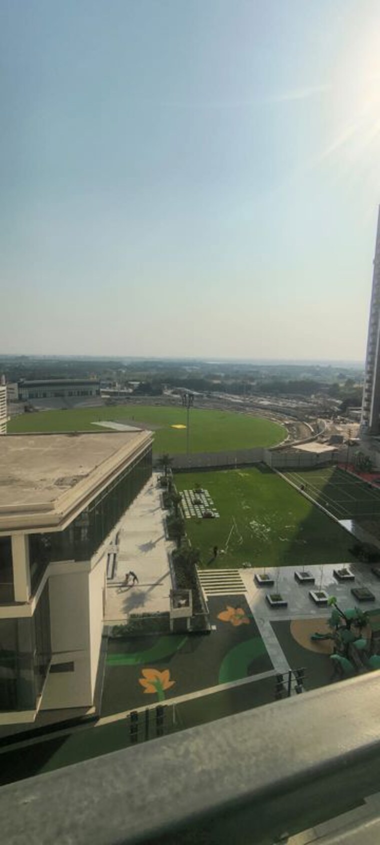 Balcony, eldeco-live-by-the-greens 3 Bedroom 1404 Sq.Ft. Apartment In Sector 150 Noida 10269072