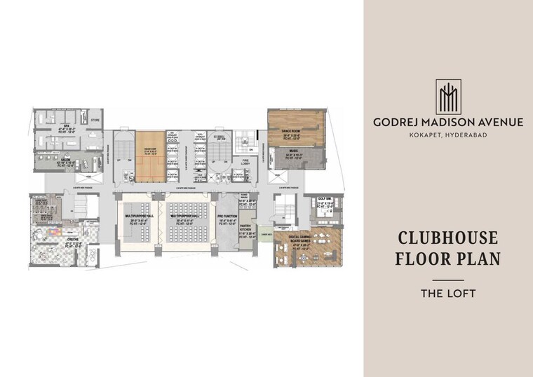 Master Plan, godrej-madison-avenue 3 Bedroom 2350 Sq.Ft. Apartment In Kokapet Hyderabad 10269098