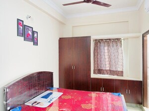 Bedroom in 1 BHK Builder Floor at Gachibowli – for Rent