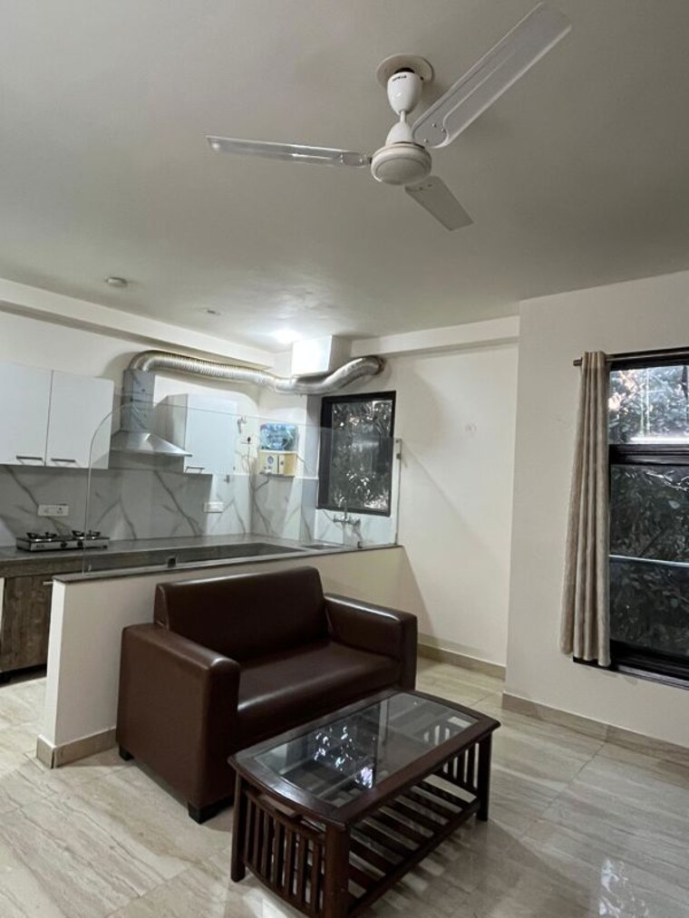 Living Room, ansal-sushant-apartments 1 Bedroom 350 Sq.Ft. Builder Floor In Sushant Lok I Gurgaon 10268947