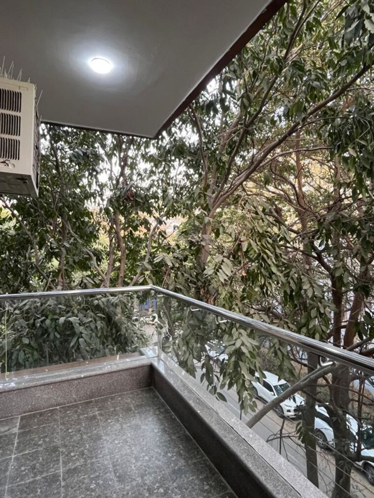 Balcony, ansal-sushant-apartments 1 Bedroom 350 Sq.Ft. Builder Floor In Sushant Lok I Gurgaon 10268947