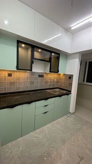 Kitchen in 2 BHK Apartment at Pristine Allure, Kharadi – for Rent