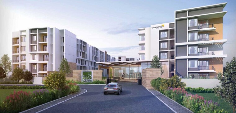 Exterior View, casagrand-lorenza 2 Bedroom 1220 Sq.Ft. Apartment In Kogilu Bangalore 10269213
