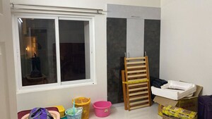 Staircase in 2 BHK Apartment at Casagrand Lorenza, Kogilu – for Rent