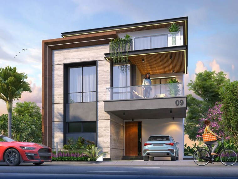 Exterior View, patancheru 3 Bedroom 2000 Sq.Ft. Villa In Patancheru Hyderabad 10269230