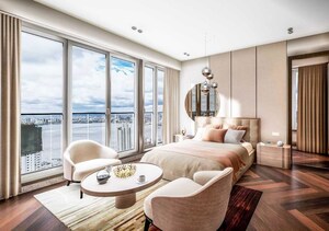 Team Area in 3 BHK Apartment at Techno Aakasa, Worli – for Sale