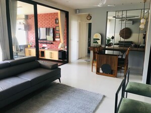 Living Room in 3 BHK Apartment at Shivalik Sharda Park View, Shela – for Sale