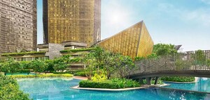 Swimming Pool in 4 BHK Apartment at Lodha The Park Side, Worli – for Sale