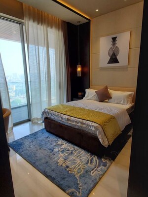 Bedroom in 4 BHK Apartment at Godrej Trilogy, Worli – for Sale