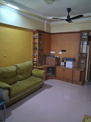 Living Room in 1 BHK Apartment at Dahisar West – for Sale