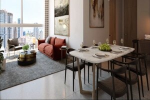 Living Room in 3 BHK Apartment at M3M Crown, Sector 111 – for Sale