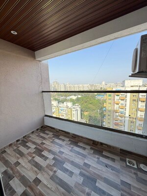 Balcony in 1 BHK Apartment at Arko Star Vista, Ravet – for Rent