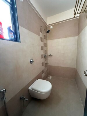 Bathroom in 1 BHK Apartment at Arko Star Vista, Ravet – for Rent