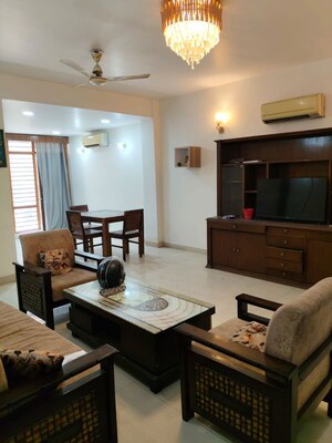 Living Room in 3 BHK Apartment at Ardee City The Residency, Sector 52 – for Rent