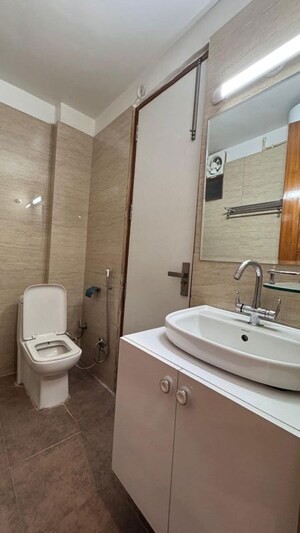 Bathroom in 2 BHK Apartment at Saket – for Rent
