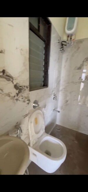 Bathroom in 1 BHK Apartment at Sushanku Avenue 36, Goregaon West – for Rent